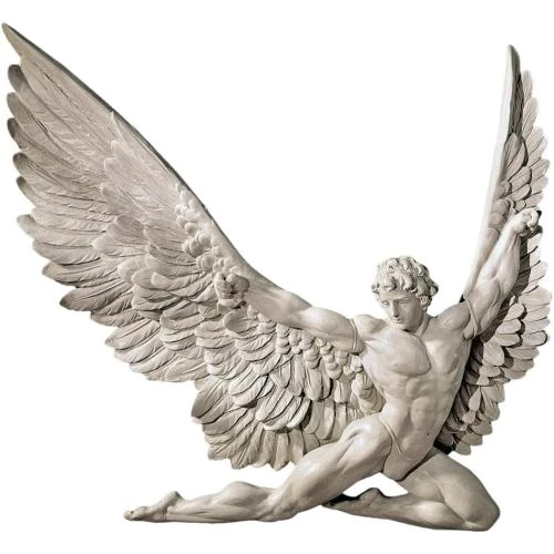 Sculpture murale Icare, Design Toscano, décoration intérieure - Vue principale