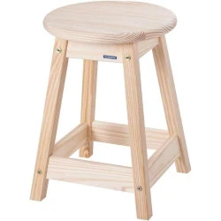 Tabouret Cuisine Bois Massif Tramontina, Design Élégant