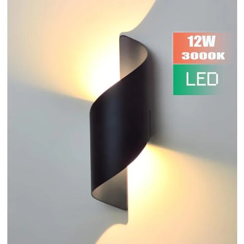 Zoom sur Applique murale LED XODZASG, étanche IP65, 3000 K