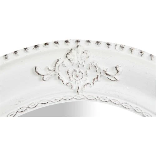 Zoom sur Miroir Suspendu Biscottini Finition Gris Antique, Verticale, Horizontale