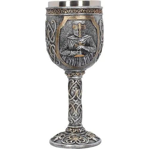 Gobelet blinde gris Nemesis Now, design unique - Vue principale