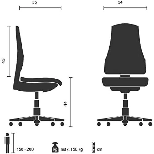 Zoom sur Chaise Bistrot Industrielle Empilable en Métal Blanc Confort