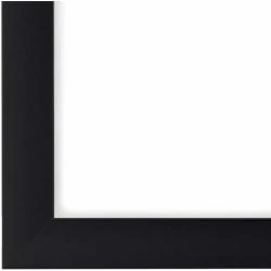 Cadre photo sur mesure Noir mat, verre acrylique antireflet en situation