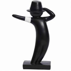 Sculptures Michael Jackson, Statues Modernes, Décoration Maison Noir