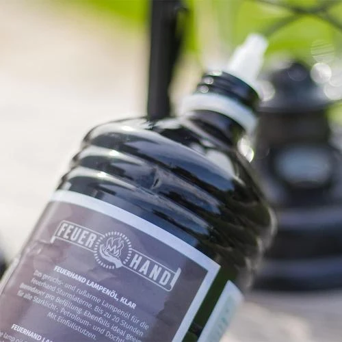 Zoom sur Petromax Huile Feuerhand, combustible lampe pétrole, paraffine
