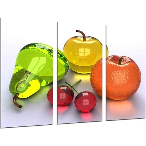 Tableau Moderne Photographique Fruits, Impression Bois, 0 - Vue principale