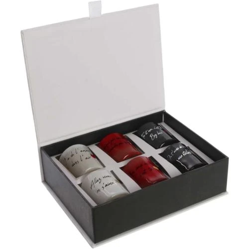 Détail de Bougie Amour X6 Coffret THE CONCEPT FACTORY