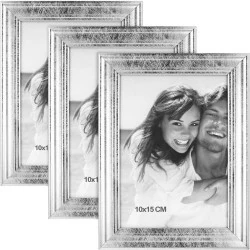 Cadre Photo 3X Support Com-four, Design Antique Élégant