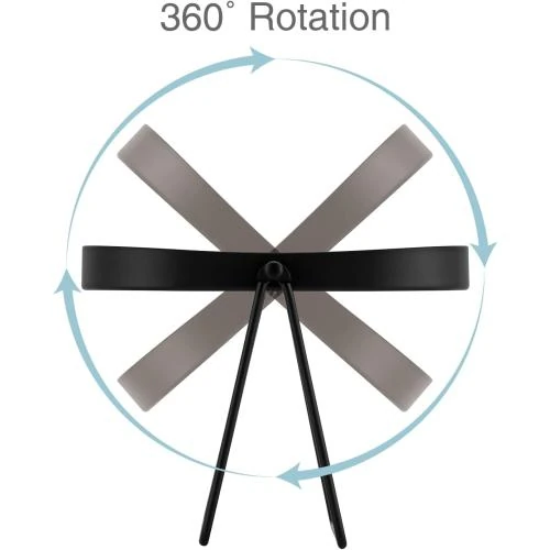 Zoom sur Miroir maquillage JOYOEIKON double face pivotant 360, bronze