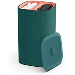 Panier à Linge Joseph Joseph Tota Pop 60L avec Couvercle Vert