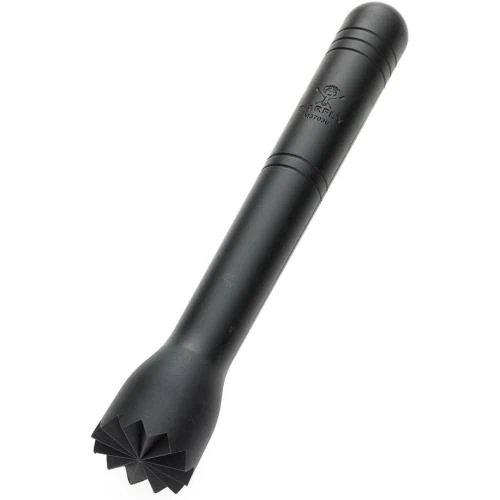 Zoom sur Pilon Bois Acier Inoxydable Noir Barfly M37059