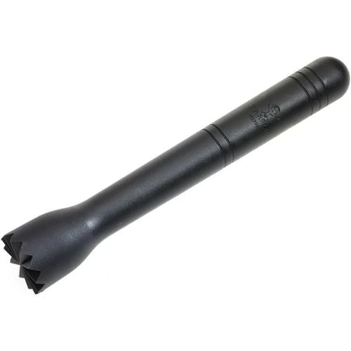 Détail de Pilon Bois Acier Inoxydable Noir Barfly M37059