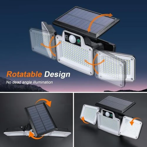 Zoom sur Lampes Solaires de Sécurité Grifema GD202, Étanches IP65