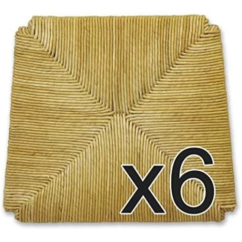ArredaSi, Lot 6 Assises Paille Rechange Chaises 996 WA - Vue principale