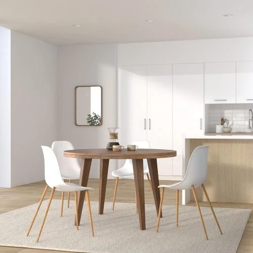 Détail de Chaise Taho Blanche, Atmosphera, Créateur d'Intérieur