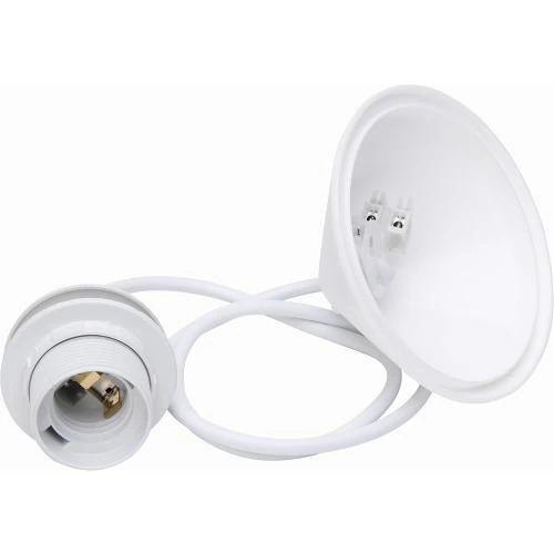 Kopp Suspension abat-jour baldaquin plafond, blanc - Vue principale