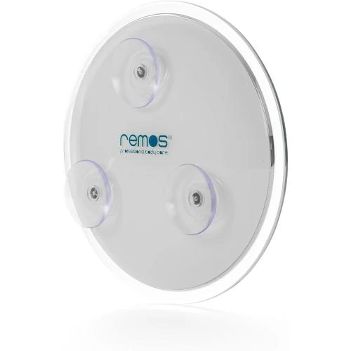 Détail de Miroir grossissant 10x, ventouses puissantes, REMOS