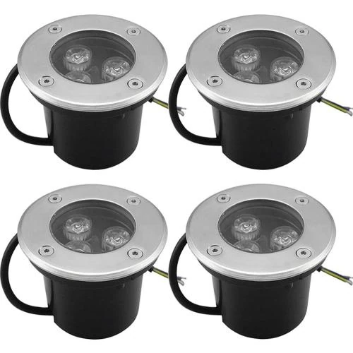 Goodia Spots LED Encastrables Extérieurs 4Pcs, 3000K - Vue principale