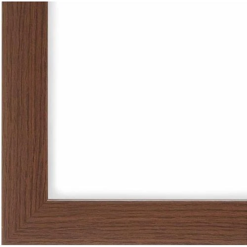 Zoom sur Cadre Photo Wenge, Bois MDF, Verre Antireflet, Fixations