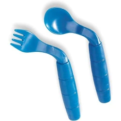 Ensemble couverts courbés enfants EasiEaters Patterson Medical