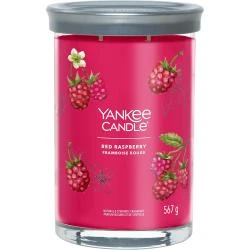Bougie parfumée Framboise Rouge, Yankee Candle, longue durée