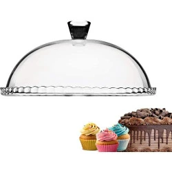 Assiette dessert, gâteau, cloche pâtisserie, 32 cm