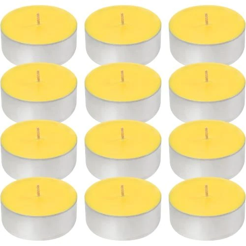 Bougies Chauffe Plat Citronnelle Lumabase, 12 Fils - Vue principale