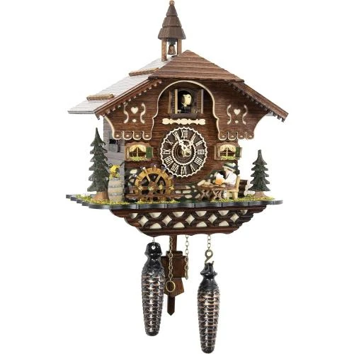 Pendule Coucou Quartz Chalet Cuckoo Palace 26cm - Vue principale