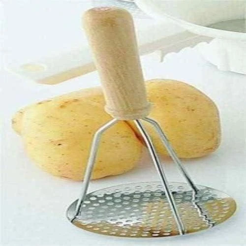 Pilon INOX, Manche Bois, Generique, 24,5 cm - Vue principale