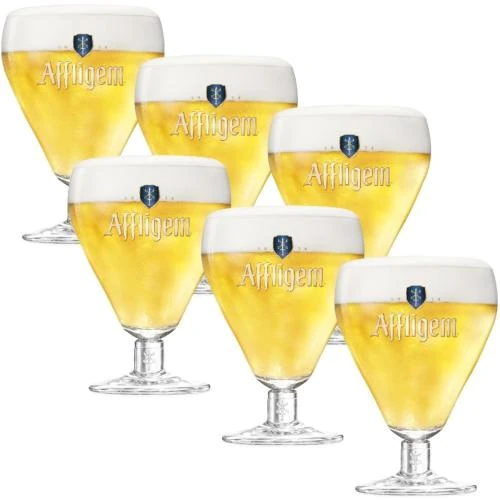 Lot de 6 Verres à Bière Affligem - Vue principale