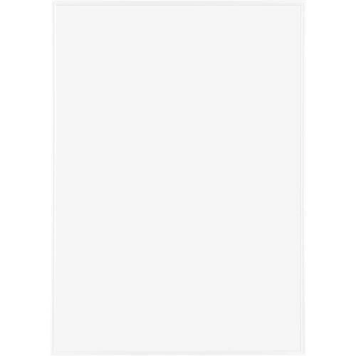 Zoom sur Cadre Photo Plastique Blanc Brillant, Anti Reflet, Décoration Murale