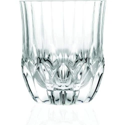 RCR Lot 6 Verres Eau, Cristal Transparent, Élégance