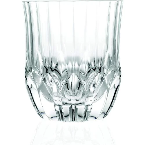 RCR Lot 6 Verres Eau, Cristal Transparent, Élégance - Vue principale