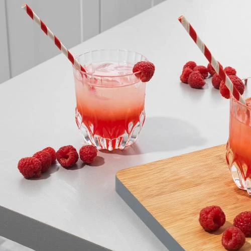 Détail de RCR Lot 6 Verres Eau, Cristal Transparent, Élégance