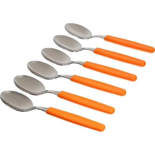 Cuillères de table Victorinox, lot de 6, orange, polypropylène - Vue principale