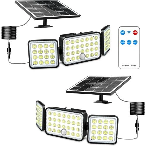 Lampe Solaire Exterieur 3000mAh 3000LM IP65 LED Sécurité - Vue principale