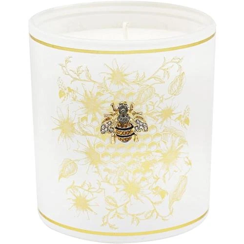 Bougie Sufe nid d'abeille multicolore, blanc 39 - Vue principale