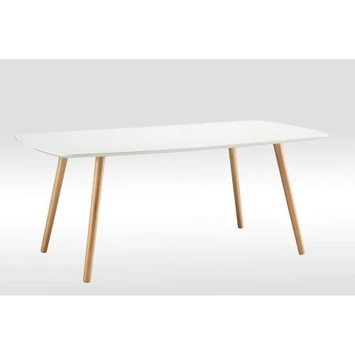 Table basse Convenience Concepts Oslo, Blanc, Design Moderne - Vue principale