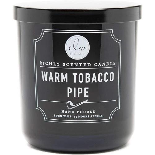 Bougie parfumée DW Home, chaud, pipe à tabac, verre - Vue principale