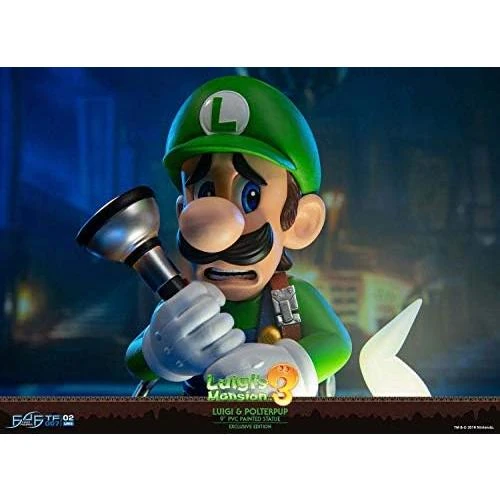 Zoom sur Figurine Luigi Collector Mansion 3 - Statuette Premium LM03CO
