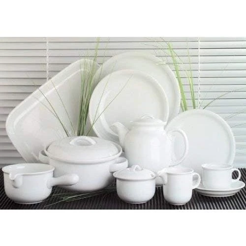 Détail de Assiette Trend 20 cm, Thomas, Blanc, Design Élégant