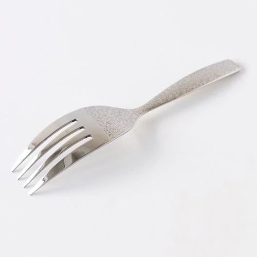 Zoom sur Alessi Mw03 Fourchette Service Acier Inoxydable Brillant