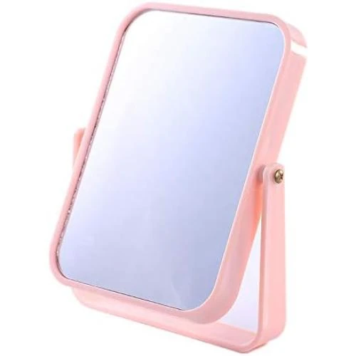 Miroir de courtoisie rose, grossissement x3, bureau - Vue principale