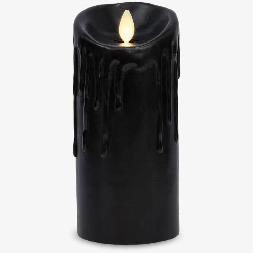Détail de Bougie LED cire véritable, sans flamme, minuteur