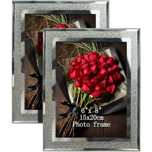 Cadre Photo Verre Lot de 2 Petaflop 15x20 cm - Vue principale