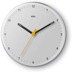 Horloge Murale Analogique Classique Quartz Silencieux, Noir