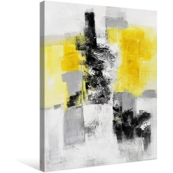 Peinture huile abstraite Drop Master, decoration intérieure
