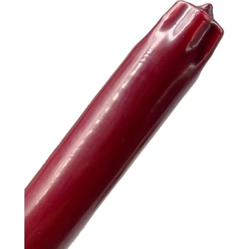 Zoom sur Bougies Premium D 39 Light Online, Cire Bordeaux, 12 pièces