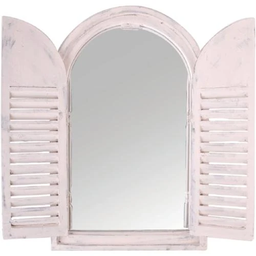 Esschert Miroir Fenêtre Volets Style Antique - Vue principale