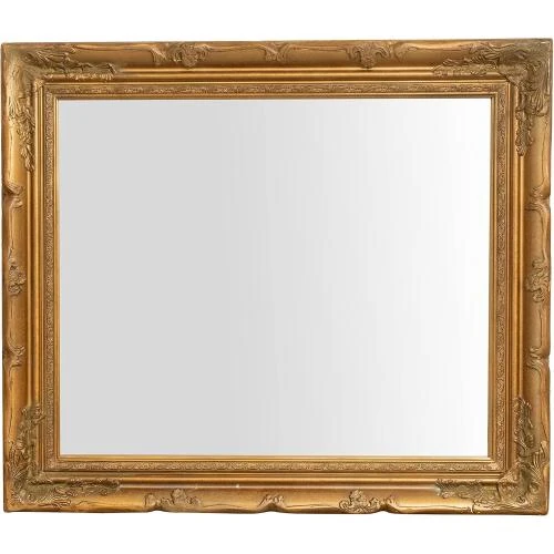 Miroir Baroque Dore Biscottini Made in Italy 64x74 cm - Vue principale